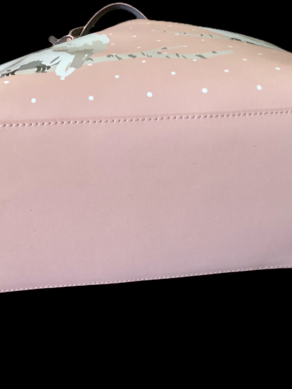Retired Kate Spade New York “Who Me?” owl tote with Care Card. - Picture 6 of 12